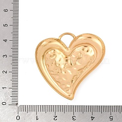 Hammered 304 Stainless Steel Pendants&nbsp;STAS-D129-06A-G