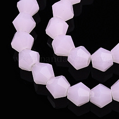 Imitation Jade Glass Beads Strands&nbsp;GLAA-TAC0022-4mm-A01