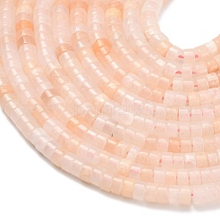 Natural Pink Aventurine Beads Strands&nbsp;G-Z110-A10-2x4mm-05