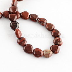 Natural Red Jasper Beads Strands&nbsp;G-R190-20mm-15