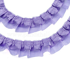 2-Layer Pleated Satin Organza Ribbons&nbsp;PJ-TAC0004-02E