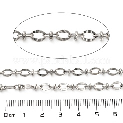 304 Stainless Steel Oval Link Chains&nbsp;CHS-A016-27P-A