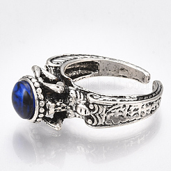 Alloy Cuff Finger Rings&nbsp;RJEW-T006-35A