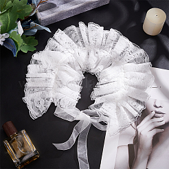1Pc Cotton Lace Collar&nbsp;AJEW-MA0001-04