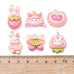 Opaque Resin Pendants&nbsp;RESI-K053-03