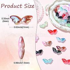 UV Plating Opaque Acrylic Beads&nbsp;OACR-CJC0019-007