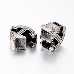 304 Stainless Steel European Beads&nbsp;STAS-I074-11AS