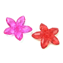 Transparent Acrylic Bead Caps&nbsp;OACR-Z037-01