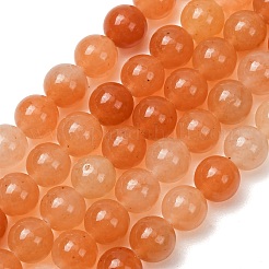 Natural Red Aventurine Beads Strands&nbsp;G-H067-A02-8MM