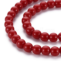 Glass Beads Strands&nbsp;GLAA-S192-E-007B