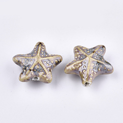 Handmade Porcelain Beads&nbsp;X-PORC-S498-33D