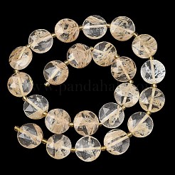 Coffee Watermelon Stone Glass Beads Strands&nbsp;G-A292-A04-01