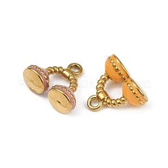 304 Stainless Steel Enamel Charms&nbsp;STAS-Z140-22G