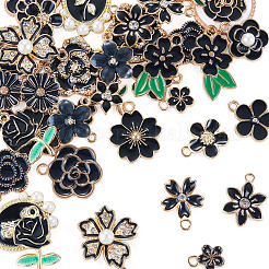 40Pcs 20 Styles Alloy Enamel Pendants&nbsp;ENAM-TA0004-06