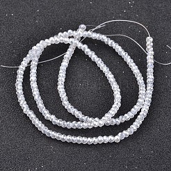 Electroplate Glass Bead Strands&nbsp;EGLA-G014-2mm-AB01