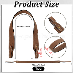1Pc Cowhide Leather Bag Belts&nbsp;AJEW-PH0007-24A
