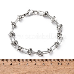 Tarnish Resistant 304 Stainless Steel Link Chain Bracelets&nbsp;BJEW-Z011-09P