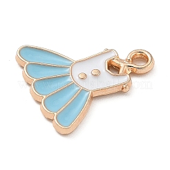 Alloy Enamel Pendants&nbsp;ENAM-A008-06KCG-05