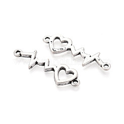 Tibetan Style Alloy Links/Connectors&nbsp;PALLOY-T090-92AS