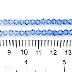 Gradient Color Baking Paint Glass Bead Strands&nbsp;X1-DGLA-A039-T6mm-A020