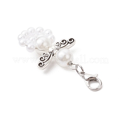ABS Plastic Imitation Pearl Pendant Decorations&nbsp;HJEW-JM03634