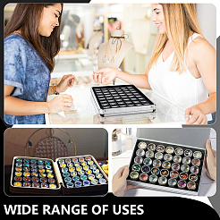 48 Grids Aluminum Boxes&nbsp;CON-WH0086-235A