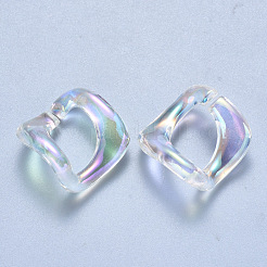 Transparent Acrylic Linking Rings&nbsp;OACR-S036-003A-D01
