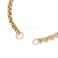 4MM 304 Stainless Steel Rolo Chain Bracelet Making&nbsp;AJEW-JB01464-01