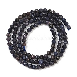 Natural Sapphire Beads Strands&nbsp;G-G204-A01-3.5mm