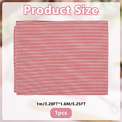 1Pc Stripe Pattern Cotton Fabric&nbsp;DIY-DR0002-63A
