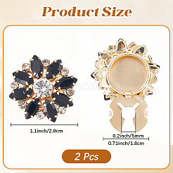 Brass Cuff Buttons&nbsp;DIY-WH20011-69D