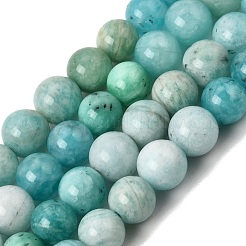 Gradient Natural Amazonite Beads Strands&nbsp;GG-CBA54CC-C01-6mm