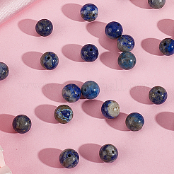 120Pcs Natural Lapis Lazuli Beads&nbsp;G-PA0001-15B