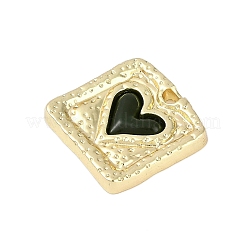 Rack Plating Alloy Enamel Pendants&nbsp;PALLOY-P309-04G-04