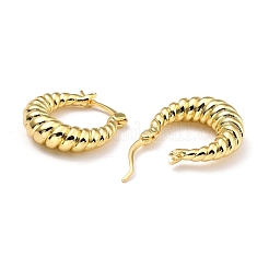Brass Hoop Earrings&nbsp;EJEW-D273-02G