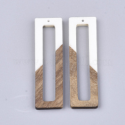Resin & Walnut Wood Big Pendants&nbsp;LS-RESI-S358-97G