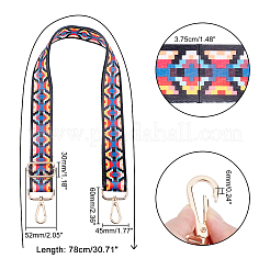 Polyester Bag Strap&nbsp;FIND-WH0064-81C
