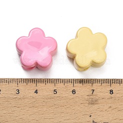 Opaque Acrylic Enamel European Beads&nbsp;AC-CBA917A-01B