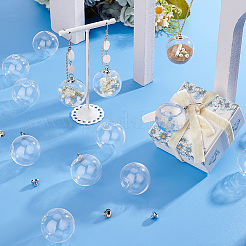 DIY Glass Globe Ball Wish Bottle Pendant Making Kit&nbsp;DIY-PH0021-92