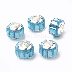 Glass European Beads&nbsp;GPDL-S039-02C