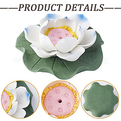 Porcelain Incense Burner Holder&nbsp;AJEW-WH0314-99A-03