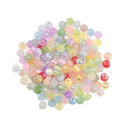 Mixed Color Imitation Cat Eye Glass Round Seed Beads&nbsp;SEED-NH0003-01A-M