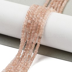 Natural Sunstone Beads Strands&nbsp;G-H042-B01-01