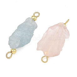 Raw Rough Natural Morganite Connector Charm&nbsp;PALLOY-JF06041