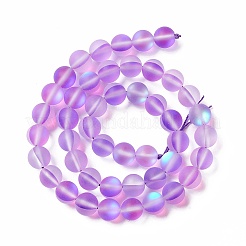 Synthetic Moonstone Beads Strands&nbsp;G-E573-01B-09