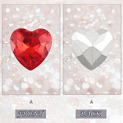 80Pcs 8 Styles Pointed Back Glass Rhinestone Cabochons&nbsp;RGLA-YW0002-08
