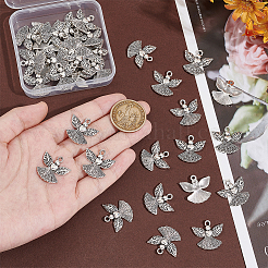 40Pcs Tibetan Style Alloy Pendants&nbsp;FIND-UN0004-24
