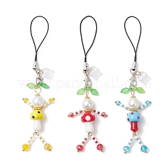 Glass Mobile Straps&nbsp;HJEW-MZ00317