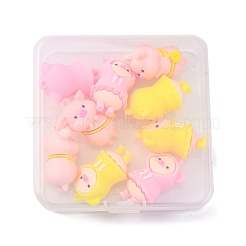 9Pcs 3 Styles PVC Pendants&nbsp;FIND-YW0006-66