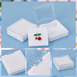 Transparent Acrylic Loose Diamond Display Boxes&nbsp;LS-CON-WH0088-21